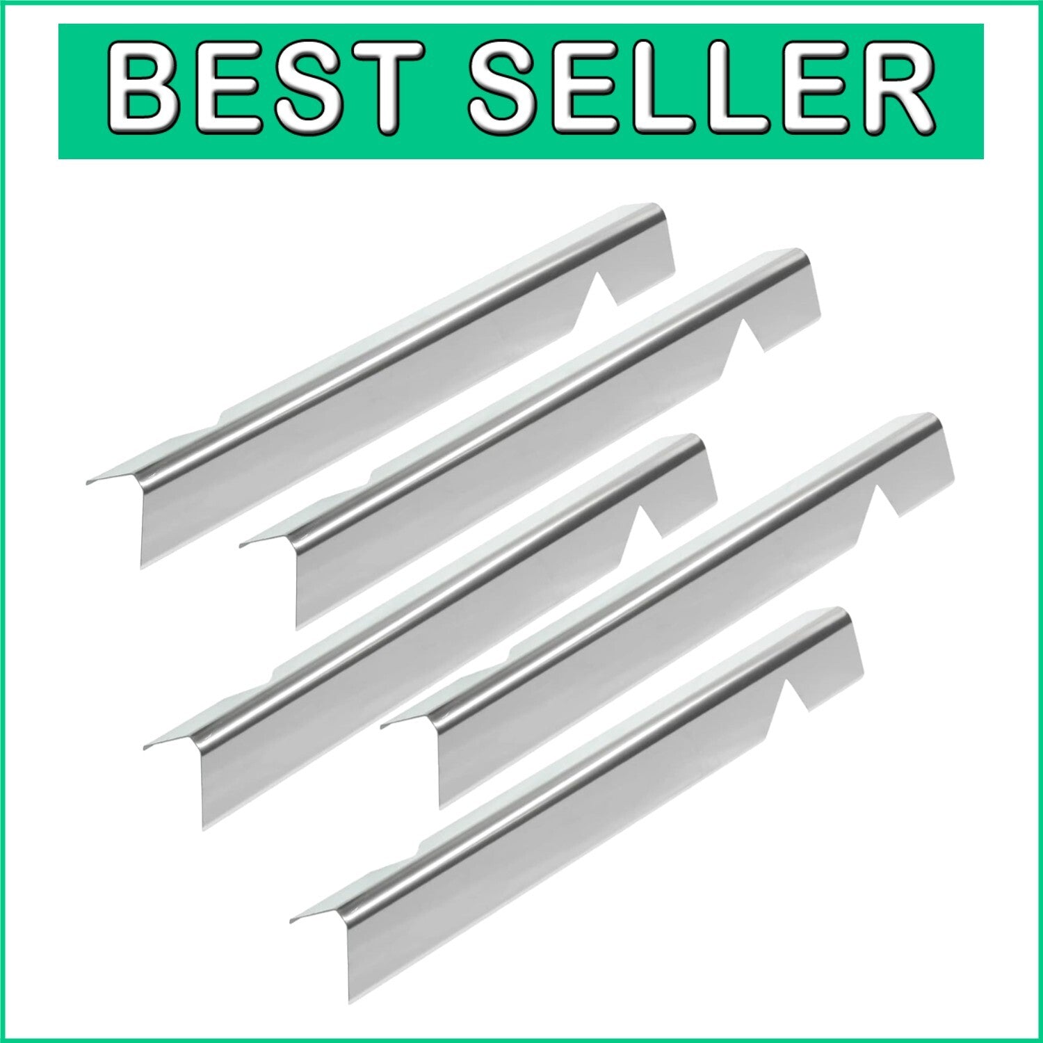 17 Inch Stainless Steel Flavorizer Bars for Genesis II & LX Grills - Heavy Duty