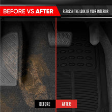 Load image into Gallery viewer, Durable Trimmable Auto Floor Mats &amp; Cargo Liner for All Vehicle Types - Black