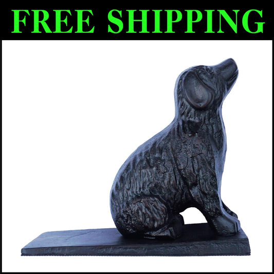 Charming Handcrafted Dog Door Stopper - A Perfect Gift for Animal Lovers