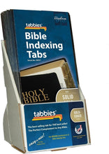 Load image into Gallery viewer, 90 Durable Gold Plastic Tabs for Old &amp; New Testament - Beautiful Bible Organizer