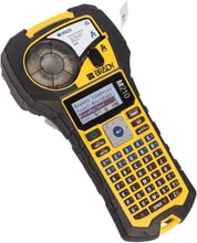 Load image into Gallery viewer, Compact Yellow/Black Label Printer with Adjustable Font &amp; Quick Start Guide
