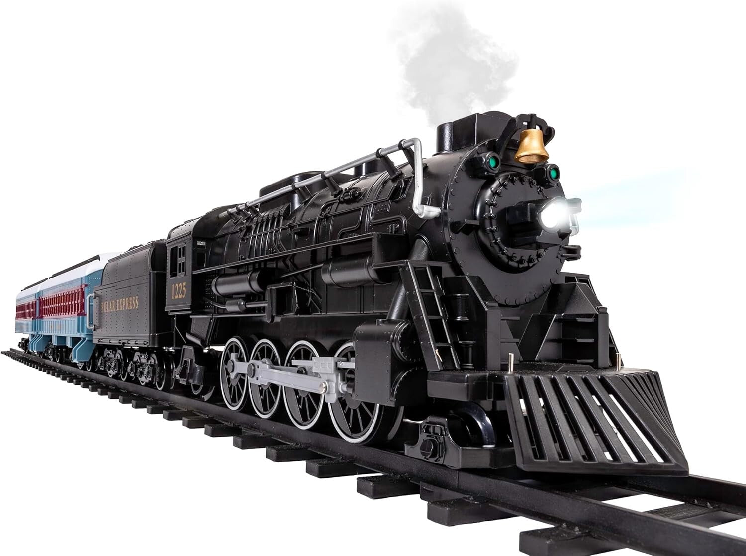 Battery-Operated Polar Express Train Set with Bluetooth and Water Vapor Effects