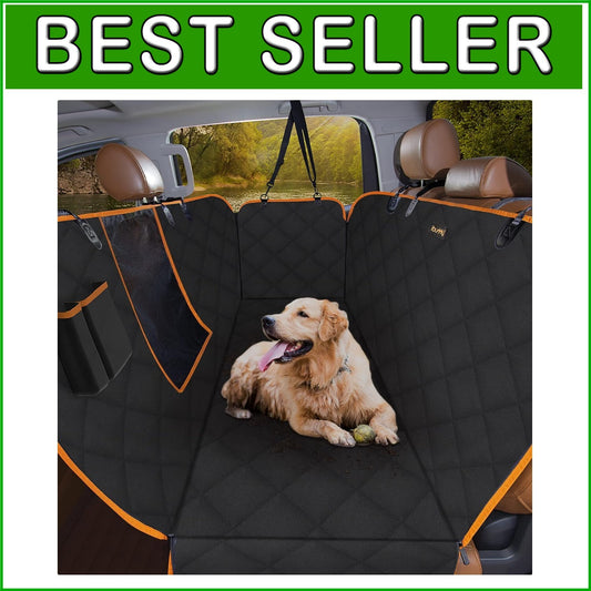 Universal Fit Waterproof Dog Truck Seat Cover - Quick Installation & Easy Clean