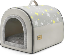 Load image into Gallery viewer, Portable Foldable Pet Tent - Stylish Dog House for Indoor &amp; Outdoor Use