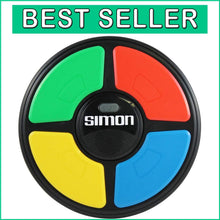 Load image into Gallery viewer, Portable Simon Electronic Game - 9-Inch Diameter for Family Fun &amp; Learning