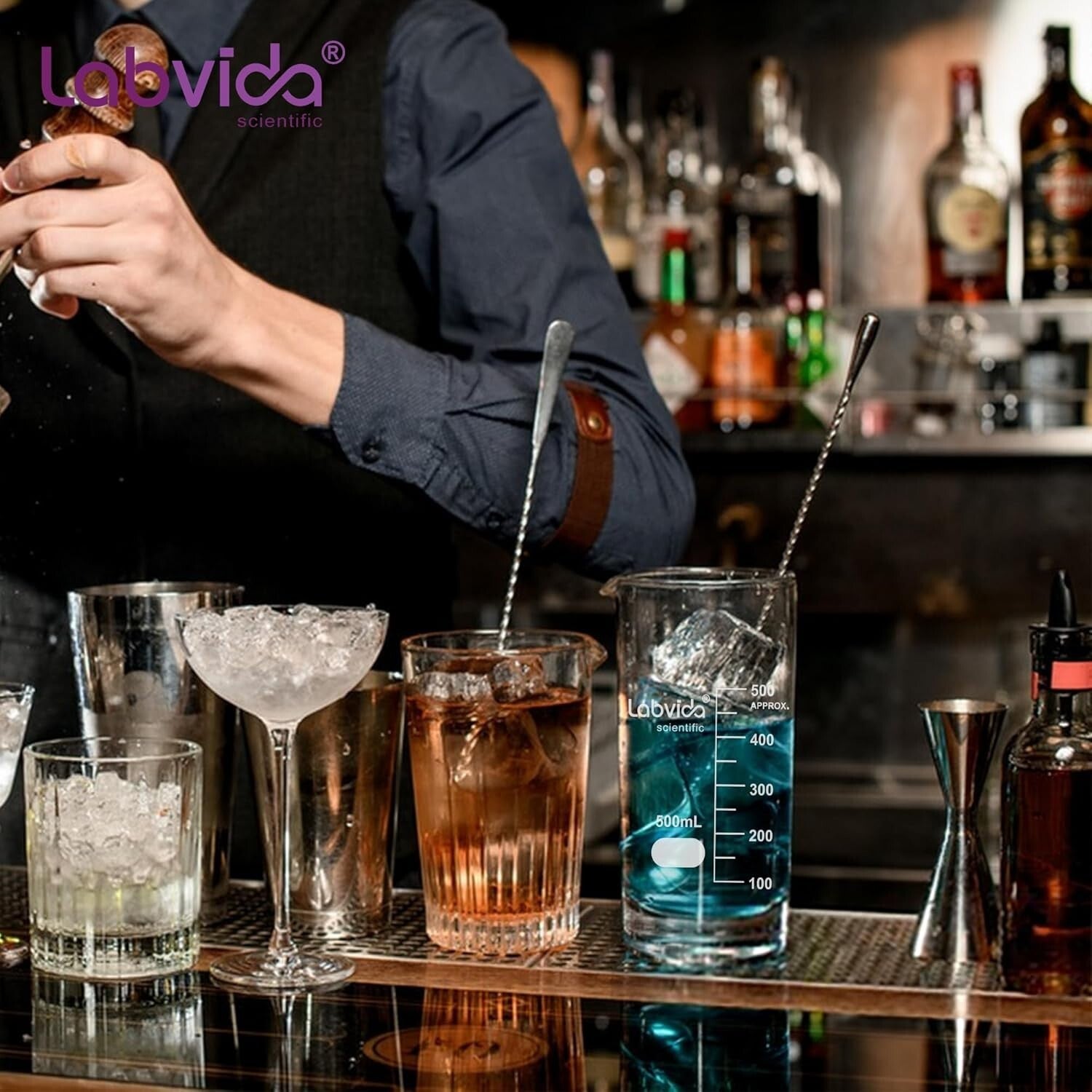 Durable 3.3 Borosilicate Glass Beaker, 5000ml - For Accurate Lab Measurements