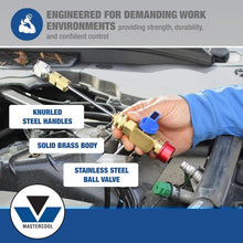 Load image into Gallery viewer, Efficient Valve Core Replacement Kit for R134a with Stainless Steel Tools