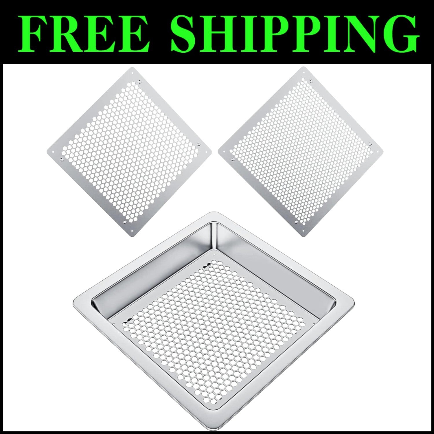 Durable Soil Sifter with Interchangeable Screens - Perfect for Garden Projects