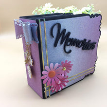 Load image into Gallery viewer, Art Deco Mini Album Die-Cuts 15x15CM - Perfect for Scrapbooking &amp; DIY Cards