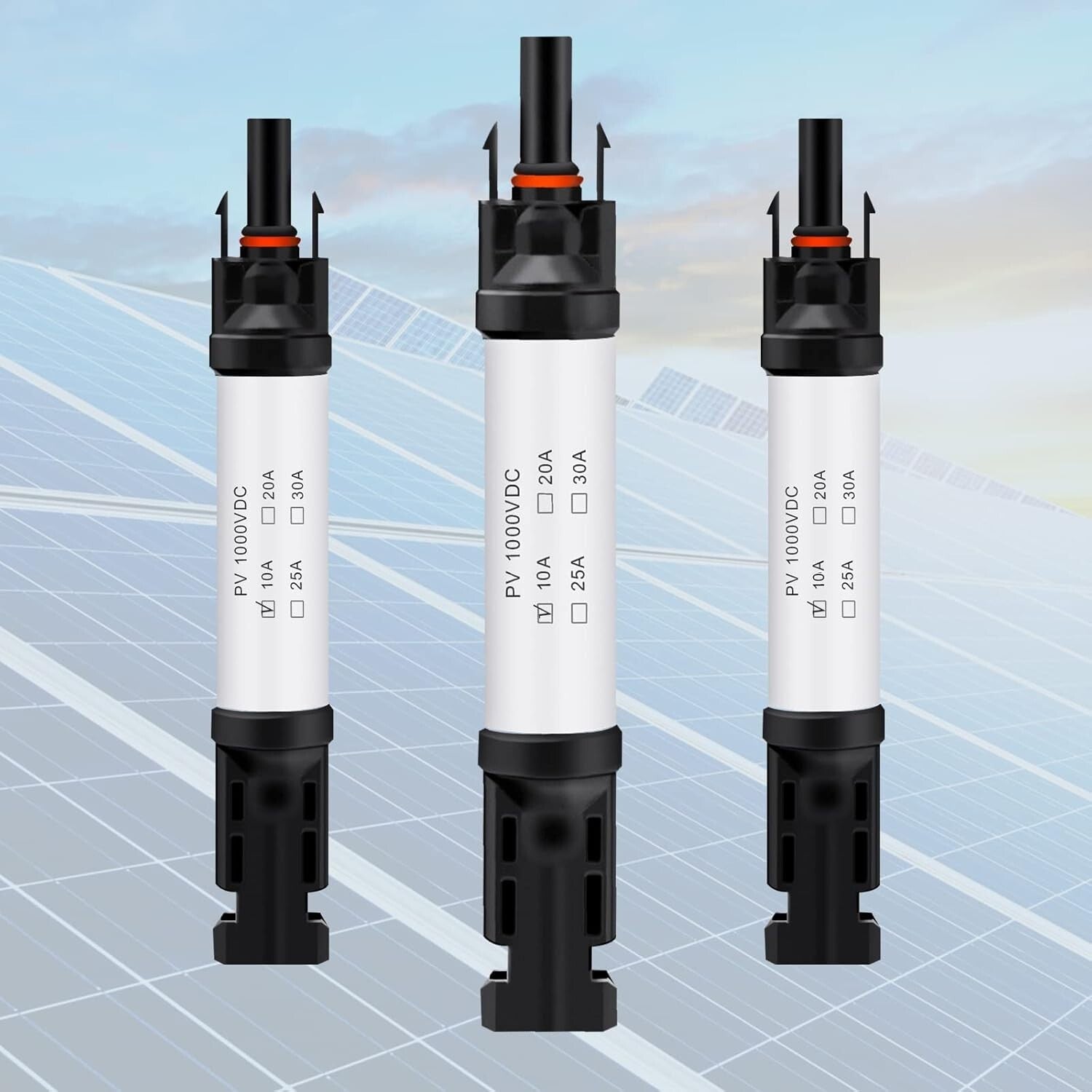 IP68 Waterproof 10A Solar Fuse Connector - Protect Your Photovoltaic System