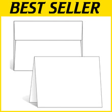 Load image into Gallery viewer, Versatile 200 Pack of A7 Blank Cards &amp; Envelopes - Ideal for Weddings &amp; Showers