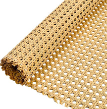 Load image into Gallery viewer, Elegant Natural Color Plastic Rattan Webbing - Ideal for DIY Caning Projects