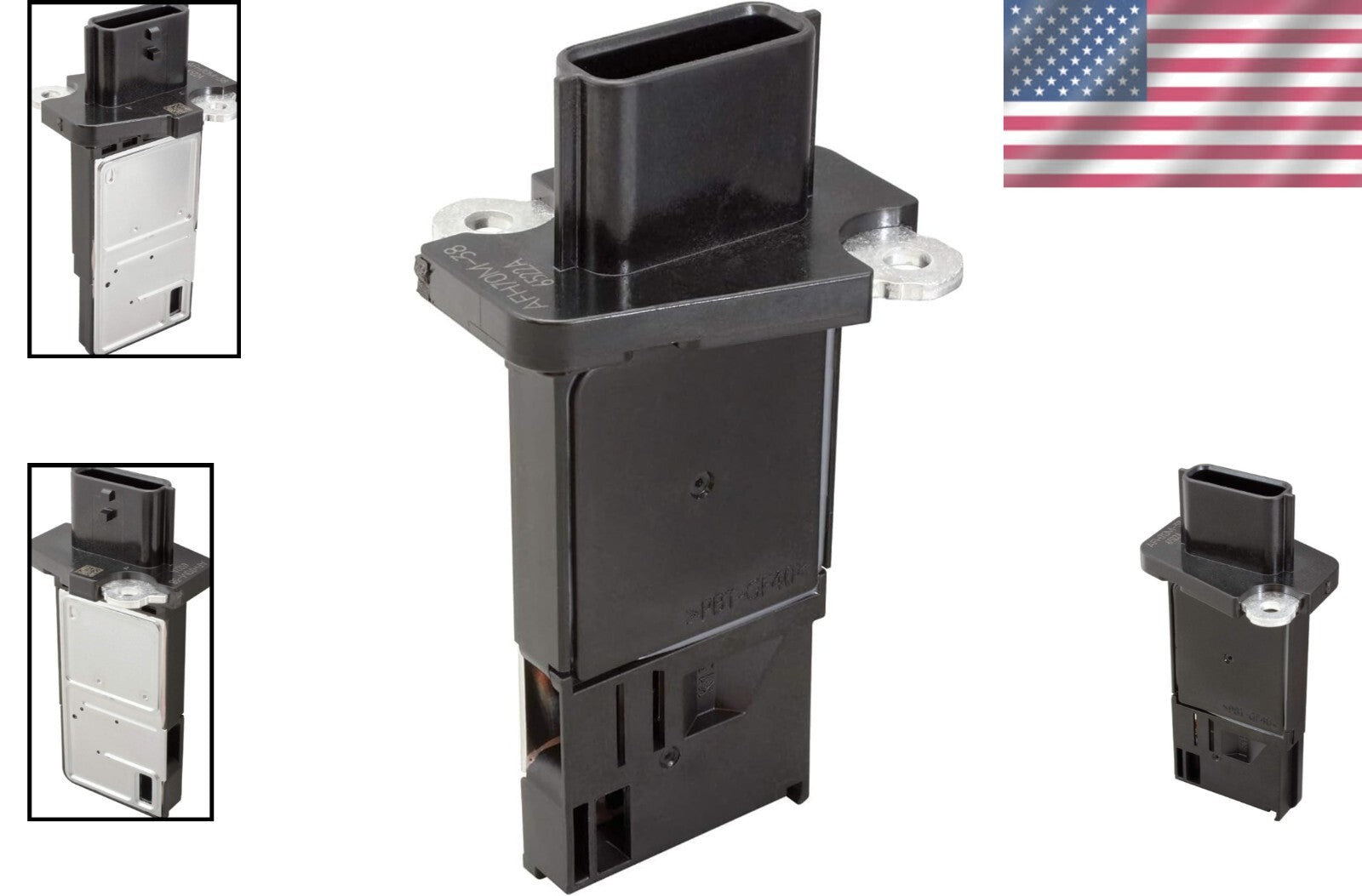 Durable Digital Mass Air Flow Sensor - 1.46 x 1.82 x 3.57 Inches, Modern Design