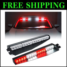 Load image into Gallery viewer, LED Emergency Visor Strobe Light Bar - 32W Caution Light for Vehicles