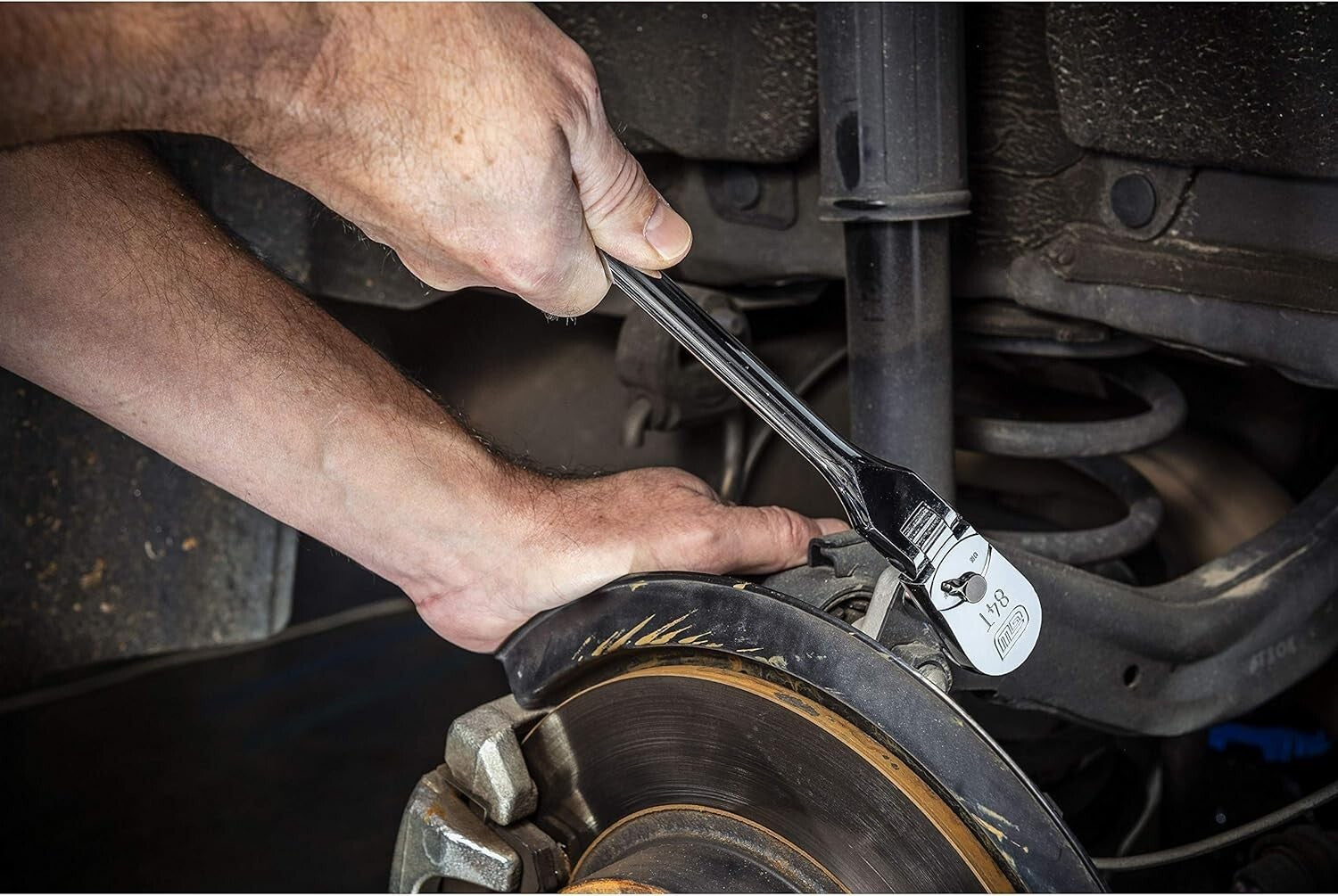 2-Piece Flex Head Ratchet Set with 84 Tooth Mechanism - Professional Quality