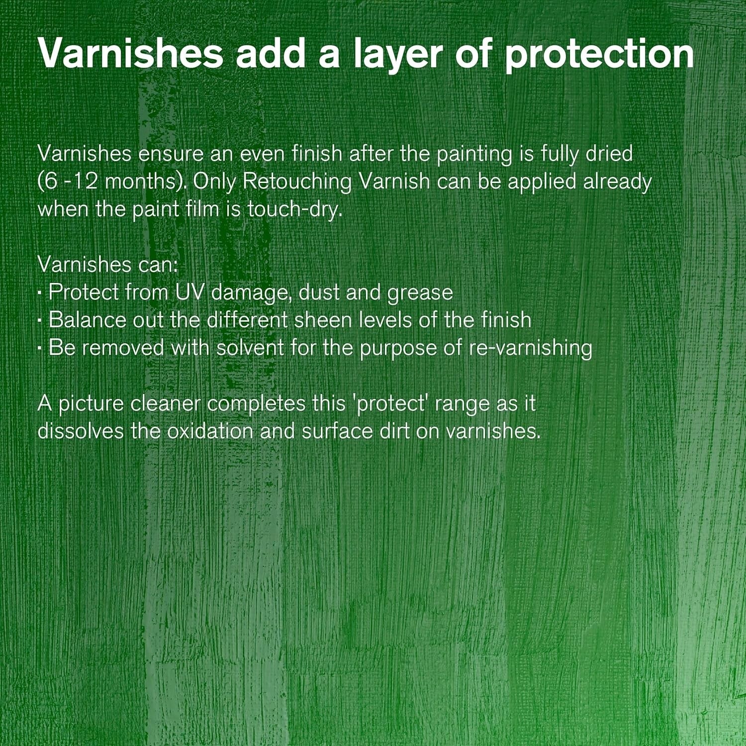 500ml Professional Artists' Gloss Varnish - Non-Yellowing Protection for Art