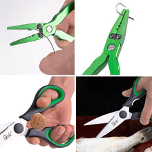 Load image into Gallery viewer, All-in-One Fishing Tool Kit with Fillet Knife &amp; Bucket Organizer - Great Gift
