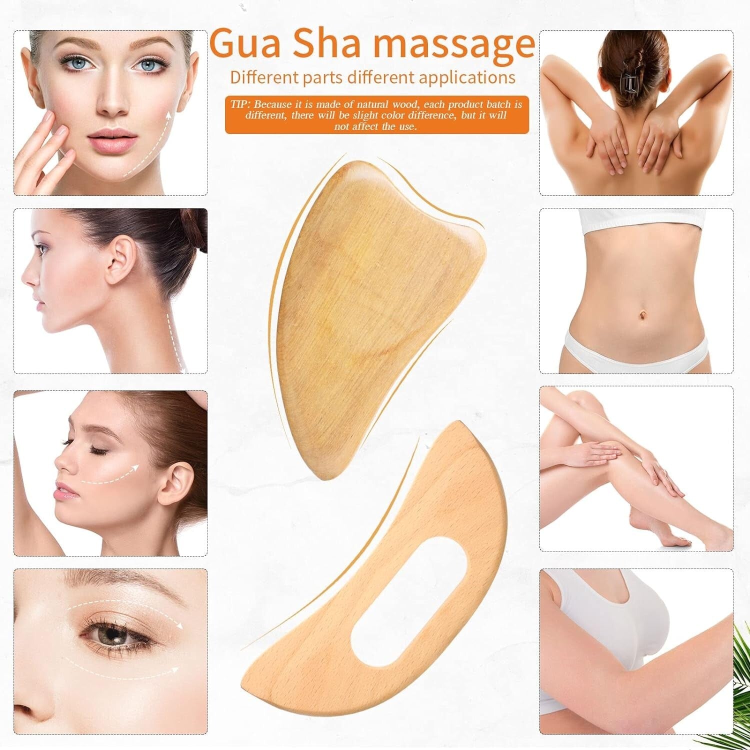 10-Piece Wooden Massage Roller Kit for Ultimate Muscle Relief & Relaxation