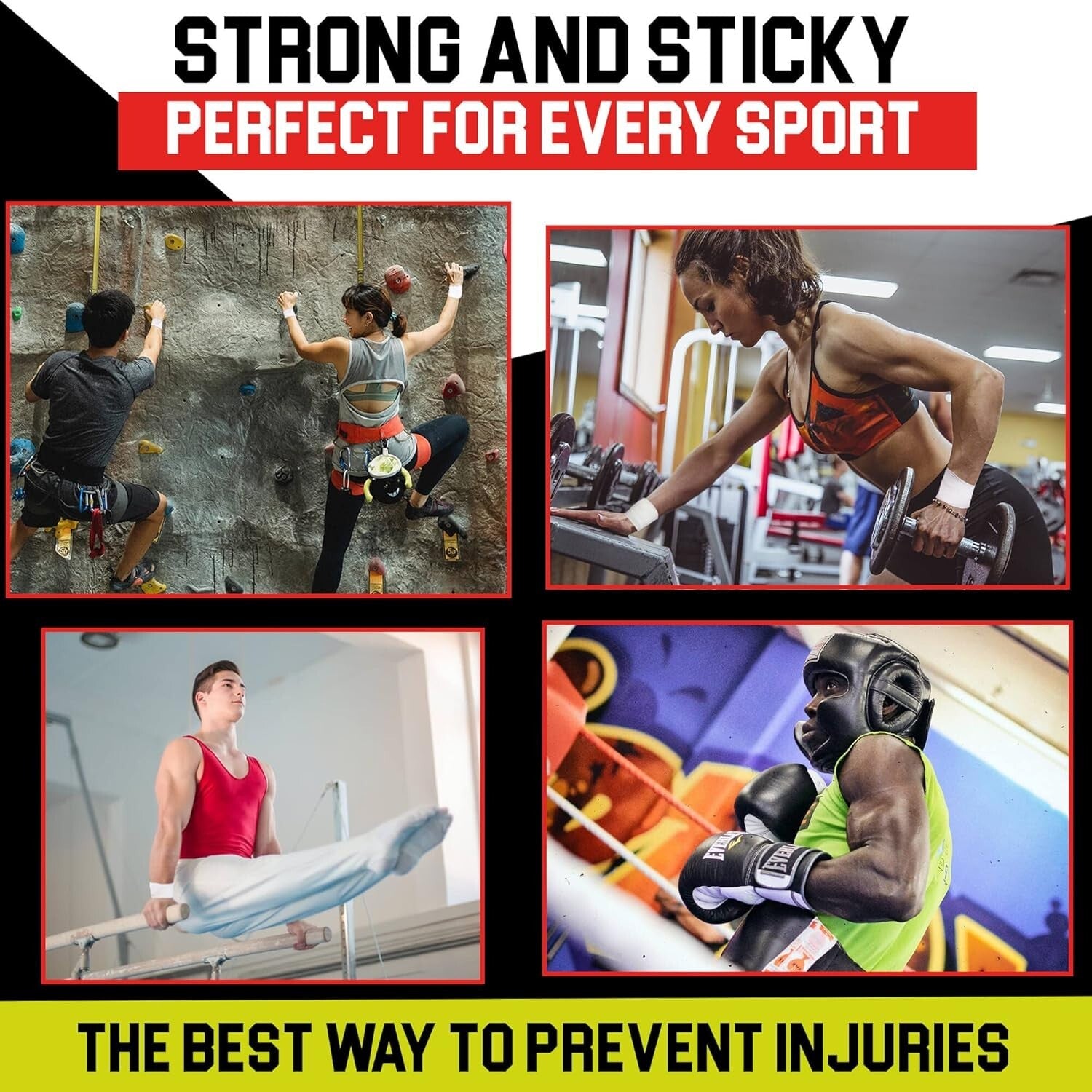 Premium Sports Tape Bundle - 24 Rolls and 6 Finger Rolls for Ultimate Protection