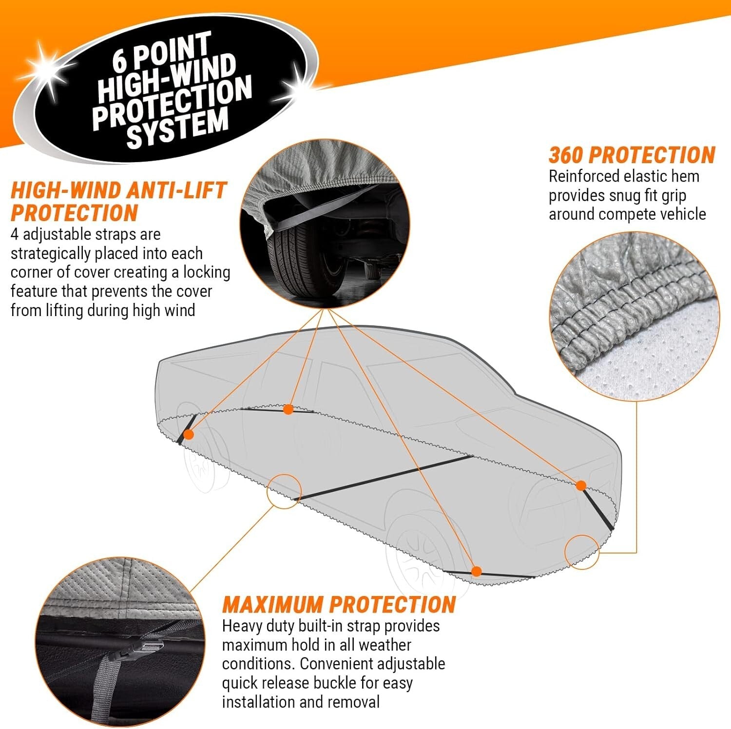 Armor All Heavy Duty Truck Cover – Ultimate Protection from Sun, Rain, and Snow