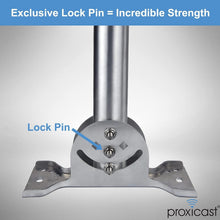 Load image into Gallery viewer, Universal Adjustable Antenna Mount with Rust-Free 304 Stainless Steel Finish