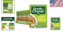 Load image into Gallery viewer, Organic Brown Jasmine Rice with Cilantro Lime - Quick 90-Second Meals (12 Pack)