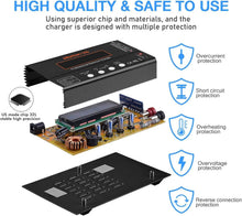Load image into Gallery viewer, Multi-Functional Lipo Battery Charger: 1-6S Balance, Fast Charging, Safety Fe...