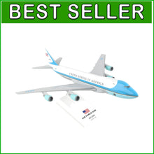 Load image into Gallery viewer, Collectible Boeing 747-200 Air Force One Model with Display Stand - 1:250 Scale