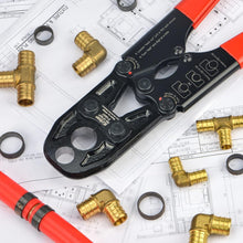 Load image into Gallery viewer, iCrimp PEX Crimping Tool for 1/2 &amp; 3/4-Inch Copper Rings - ASTM F1807 Compliant