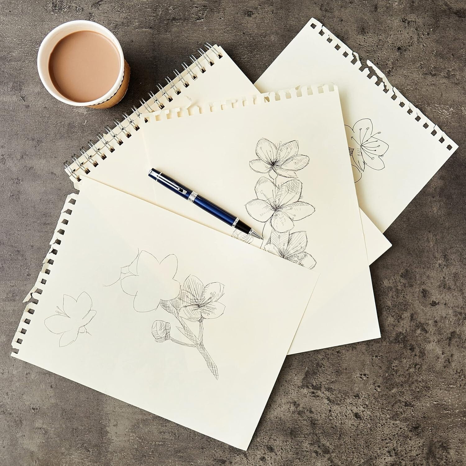 Sophisticated 300 Matte Black Rollerball Pen with Gift Box - Lifetime Guarantee