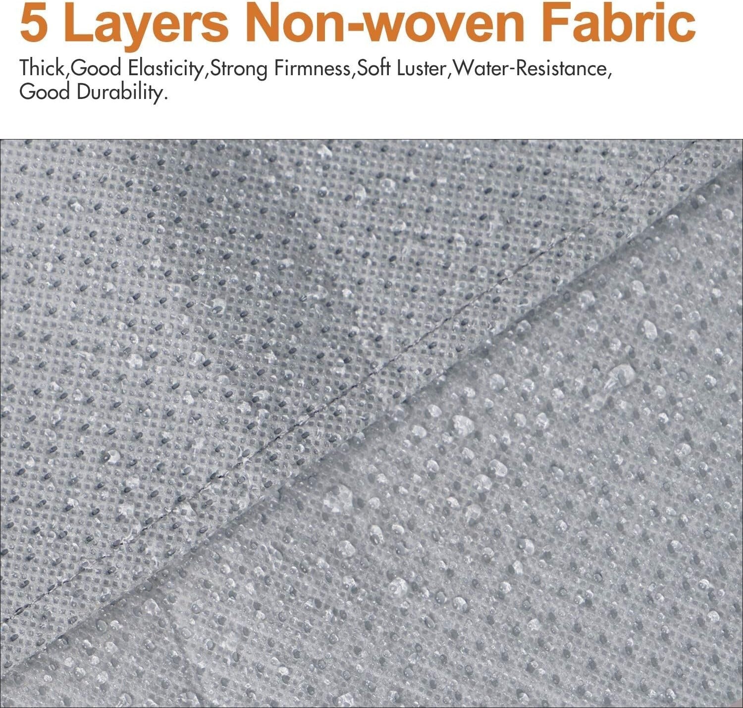 4-Pack Universal Tire Covers for 32-34.5" Tires - Premium Non-Woven Protection