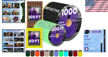 Load image into Gallery viewer, Survival-Grade 1000ft Nylon Rope - Perfect for Outdoor Gear &amp; Craft Projects