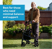 Load image into Gallery viewer, Maneuverable Trio Walker for Seniors - Adjustable Handles and Quick Collapse