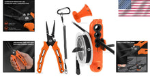 Load image into Gallery viewer, Portable Fishing Tool Set: Line Spooler, Line Gobbler &amp; 7" Pliers for Anglers