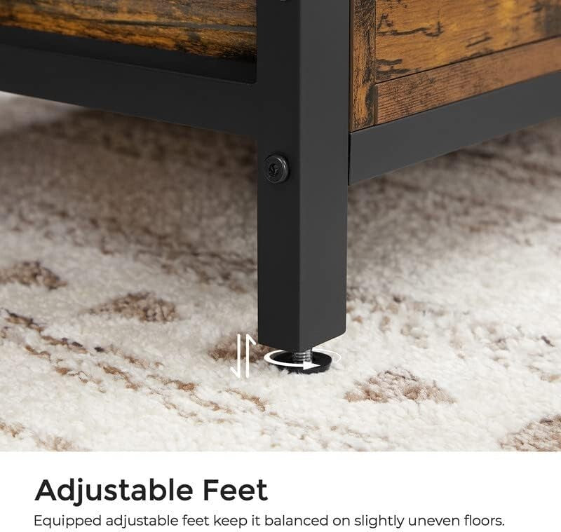 Elegant Entryway Storage Bench: Flip Top Ottoman & Sturdy Seating Solution