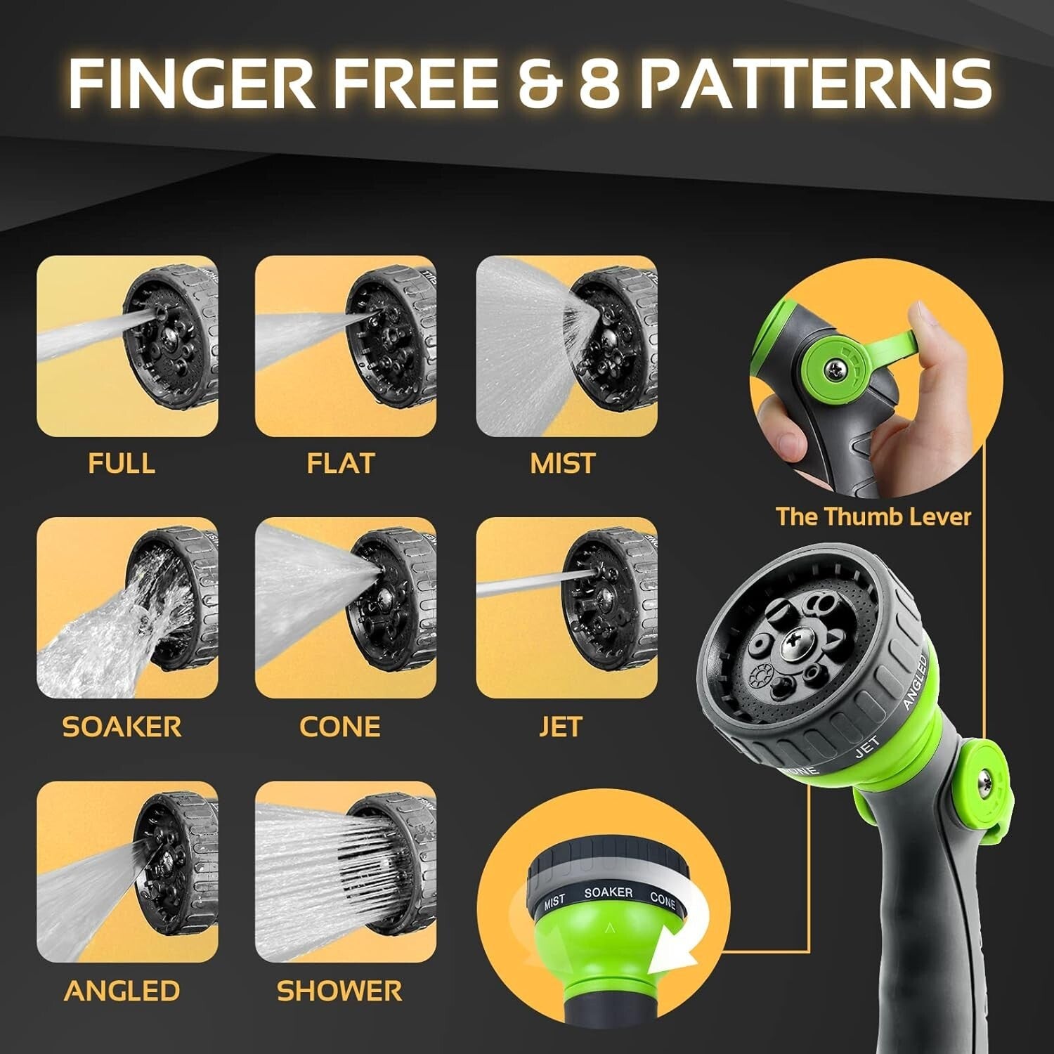 Flexible and Lightweight 50ft Stainless Steel Hose – No Kink & Puncture Proof