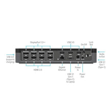 Load image into Gallery viewer, 4K UHD Docking Station: 5 USB Ports &amp; Gigabit Ethernet for Ultimate Connectivity