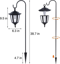 Load image into Gallery viewer, Outdoor Solar Lanterns - Decorative, Waterproof &amp; Easy to Assemble in 4 Pack
