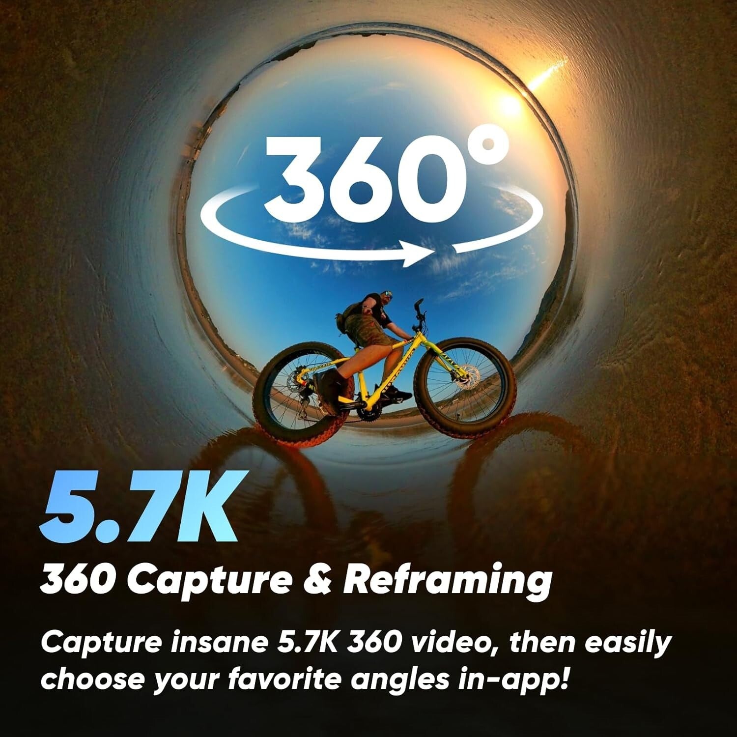 X3 360 Action Camera: Stunning 5.7K Video, AI Editing & Live Streaming