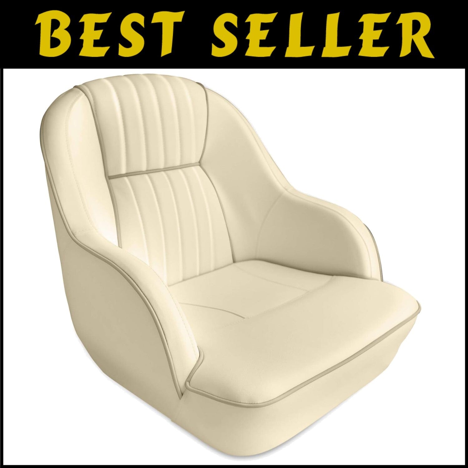 Heavy-Duty Marine Bucket Seat - Perfect for Pontoon and Boat Enthusiasts