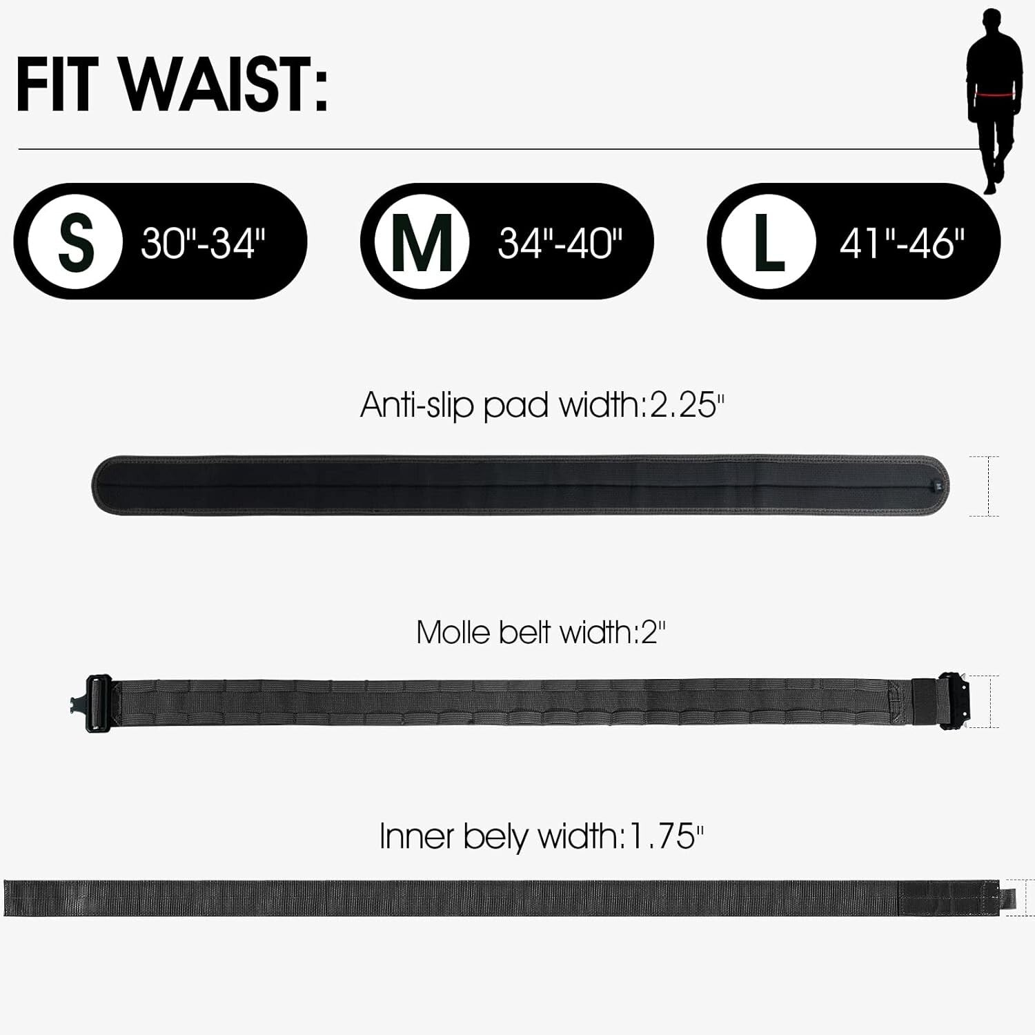 Adjustable Tactical Molle Combat Belt - Ultimate Gear Storage for Professionals