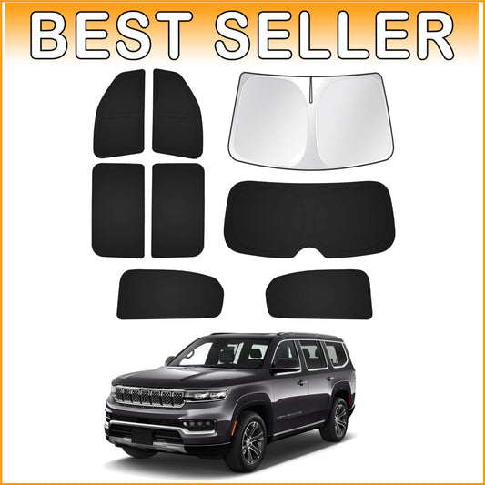 Custom Fit Sun Shade for 2022-2025 Jeep Grand Wagoneer - Privacy & UV Protection