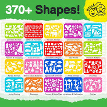 Load image into Gallery viewer, Portable Drawing Kit with Stencils: Ideal Arts &amp; Crafts for Children Ages 4-8