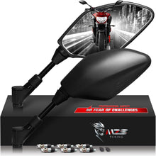 Load image into Gallery viewer, Universal 8MM/10MM Motorcycle Mirrors for Enhanced Visibility - Adjustable 360°