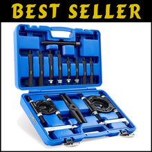 Load image into Gallery viewer, Premium 5 Ton Capacity Bearing Puller Kit - Includes 2" &amp; 3" Separator Jaws