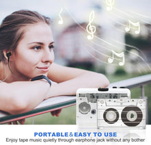 Load image into Gallery viewer, Cassette to MP3 Converter with Stereo Playback - Auto-Reverse &amp; Copper Design