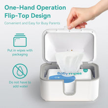 Load image into Gallery viewer, Diaper Wipe Warmer with Three Heating Modes - 100 Wipe Capacity &amp; Easy Use
