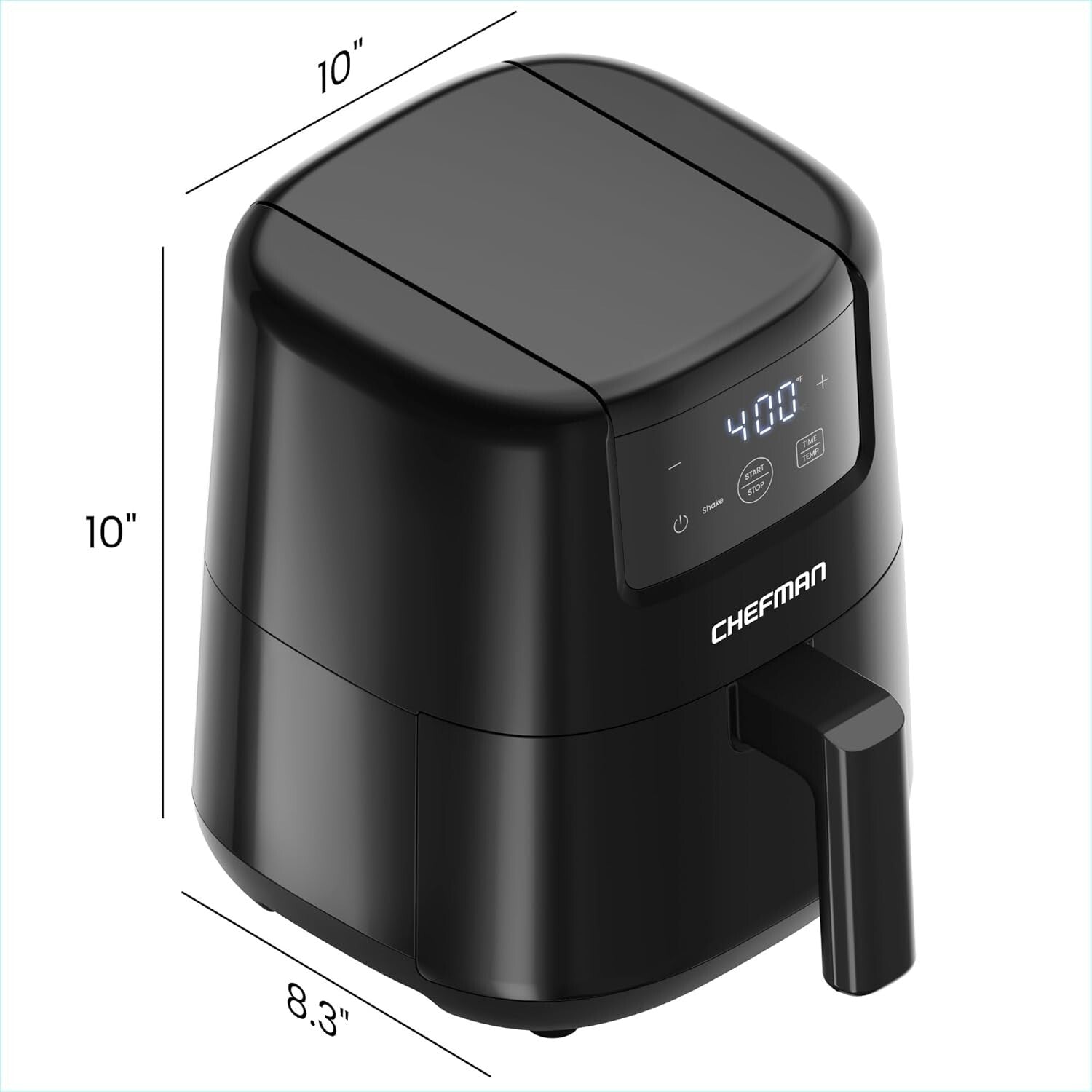 Space-Saving 2 Qt Mini Air Fryer with Nonstick Basket - Quick & Easy Meals