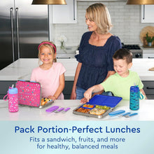 Load image into Gallery viewer, Multi-Compartment Kids Lunch Box - Leak-Proof &amp; Stylish Shark Design for Ages 3+