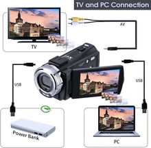 Load image into Gallery viewer, Infrared Night Vision 1080P Camcorder with 16GB Memory - Perfect for Adventurers